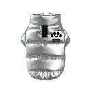 Jaqueta Puffer Impermeável para Pets The Dog Face com Alça Prática para Passeios Confortáveis