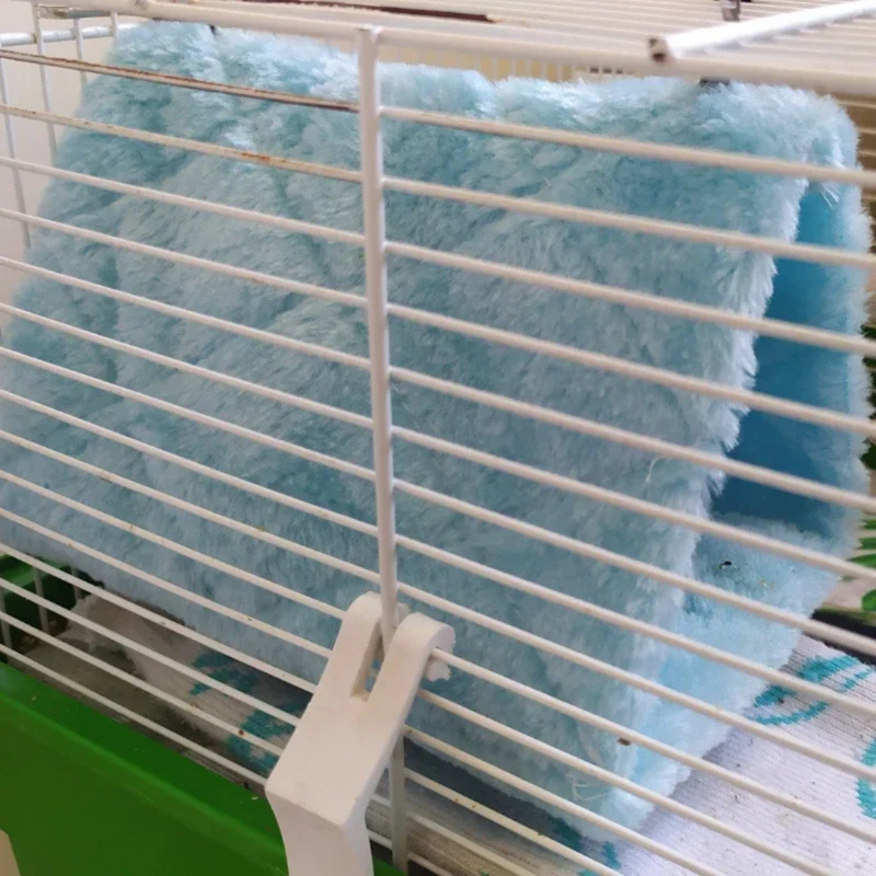 Ninho Confortável para Papagaio: Casa Aconchegante com Alças Práticas para Gaiola