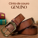 Cinto Masculino de Couro Genuíno - Estilo e Conforto Para o Seu Dia a Dia
