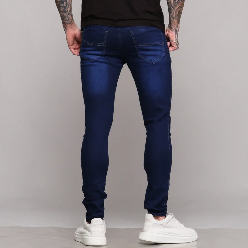 Kit 2 Calças Jeans Masculina Escura na Promoção