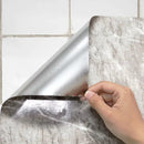 Transforme Seu Espaço com Adesivo de Parede Efeito Mármore Impermeável e Antichamas - Leve 2 pelo Preço de 1