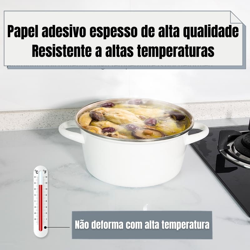 Papel de Parede Pia Lavabo Adesivo de Mármore Cozinha Banheiro