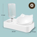 Comedouro e Bebedouro Elevado Ergonômico Duplo para Cães e Gatos – Conforto e Praticidade na Alimentação