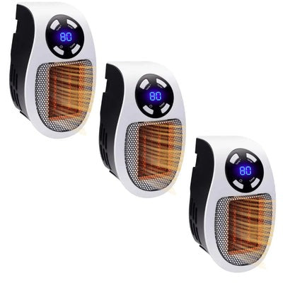 Aquecedor Elétrico Portátil com Controle Remoto - Conforto Instantâneo com WarmEase