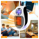 Aquecedor Elétrico Portátil com Controle Remoto - Conforto Instantâneo com WarmEase