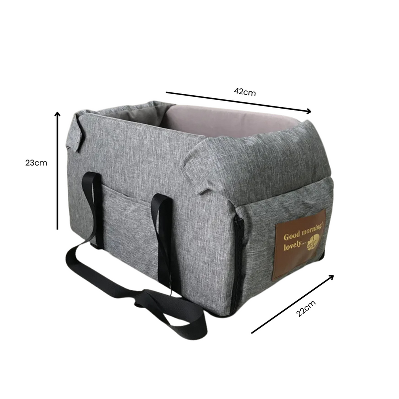 Bolsa de Assento para Transporte Seguro de Cães e Gatos em Carros