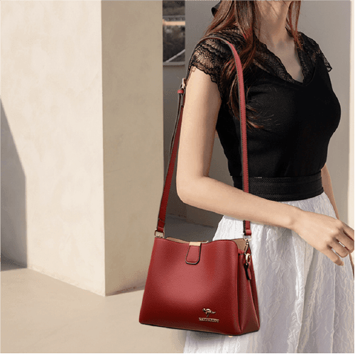 Bolsa Elizabeth em Couro Legítimo - Estilo e Conforto para o Seu Dia a Dia