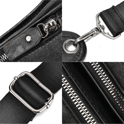 Bolsa de Perna Masculina em Couro Genuíno - Estilo e Praticidade Army Premium