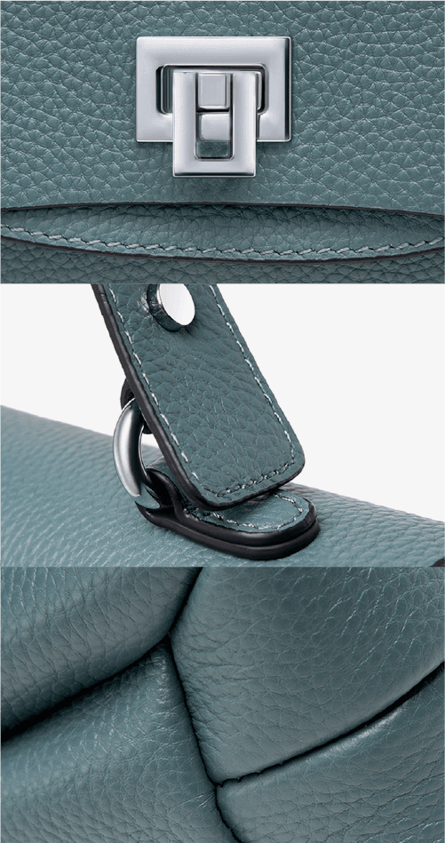 Bolsa Compacta de Couro Genuíno Femory para Conquistar Estilo e Praticidade