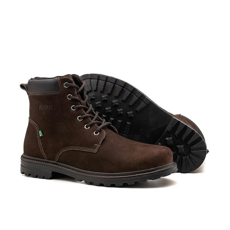 Bota Masculina Couro Ben Café