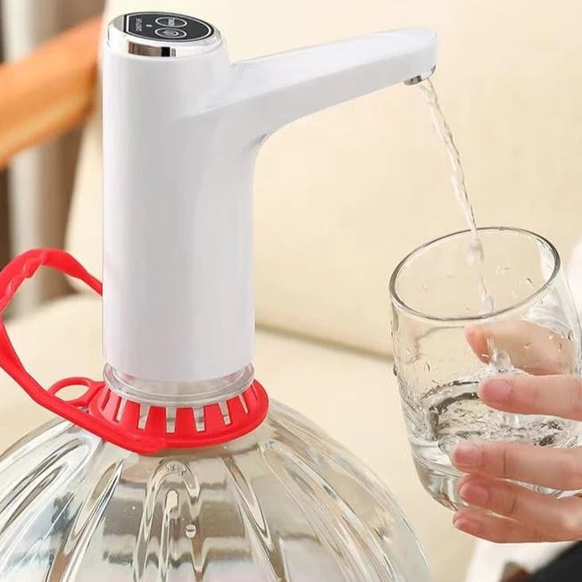 Dispensador Elétrico de Água Recarregável USB para Galões - Praticidade e Conforto no Seu Dia a Dia