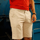 Bermuda Sarja Masculina Caqui Berlim