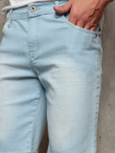 Bermuda Jeans Masculina com Lycra Noble