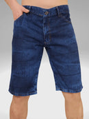 Bermuda Jeans Masculina Azul Escuro Marden
