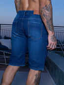 Bermuda Jeans Masculina Rasgado Experience