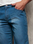 Bermuda Jeans Masculina com Lycra Urbano