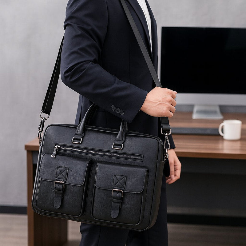 Bolsa Pasta Executiva para Notebook Transversal | Viego