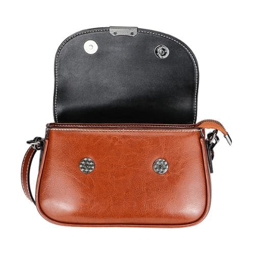 Bolsa Transversal Feminina Retrô para Estilo e Praticidade