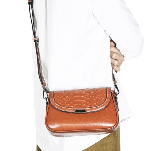 Bolsa Transversal Feminina Retrô para Estilo e Praticidade