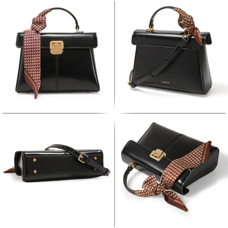 Bolsa Tiracolo Feminina em Couro Esther: Conforto e Estilo para o Seu Dia a Dia