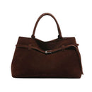 Bolsa Tote Auriane: Conforto e Estilo em Camurça