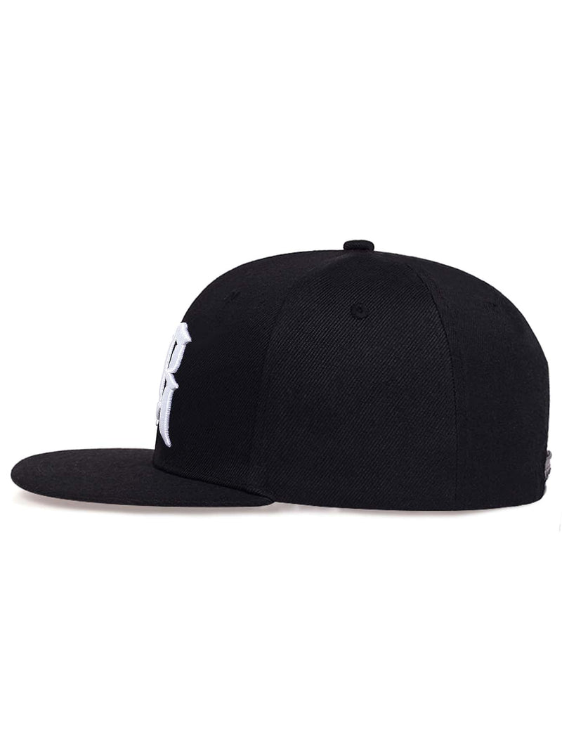 Boné Aba Reta Hip Hop Black