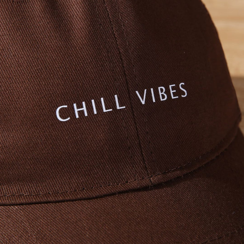 Boné Masculino Marrom Chill Vibes