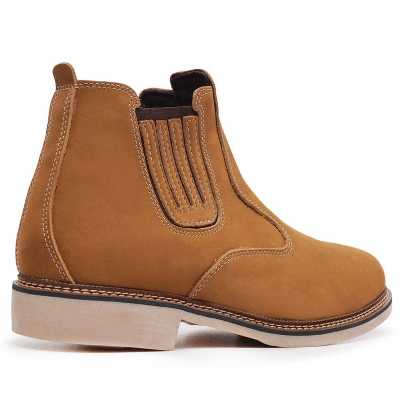 Bota Chelsea Masculina Cano Curto Rústica