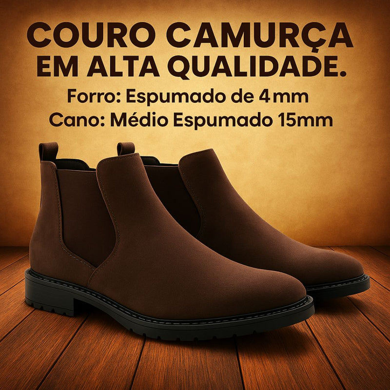 Bota Chelsea Masculina Para Trabalho Clássica