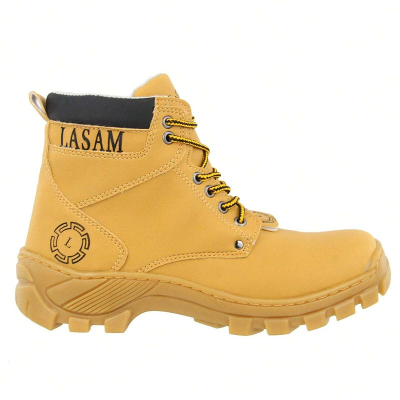 Bota Masculina Trabalho Modelo Resistente Lasam