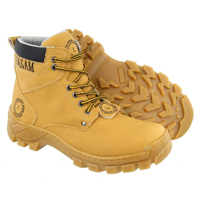 Bota Masculina Trabalho Modelo Resistente Lasam