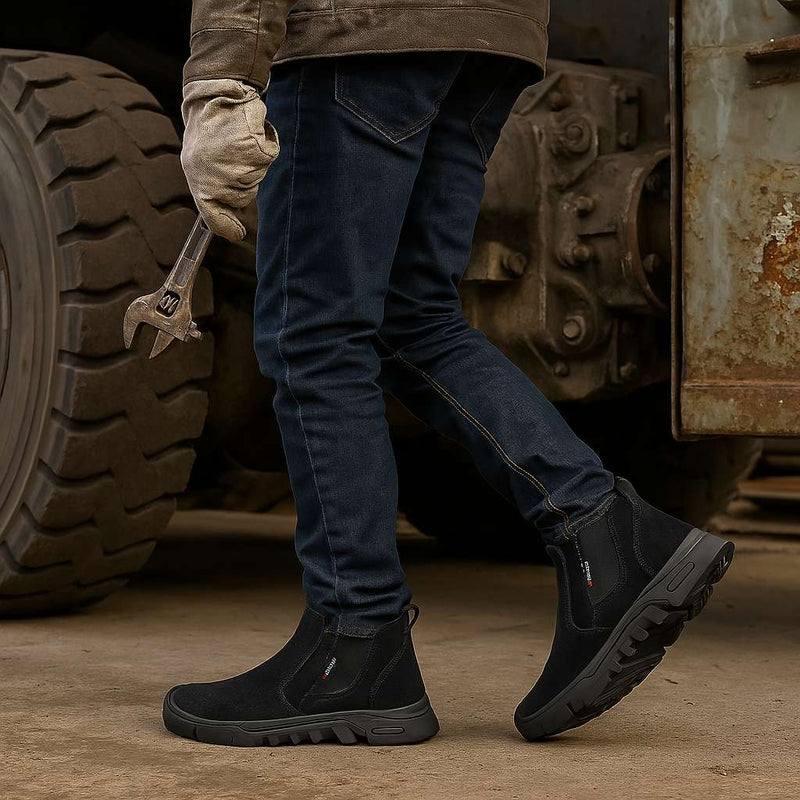 Bota Masculina Trabalho Modelo Safety