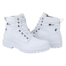 Bota Masculino Coturno Branco Urban Comfort