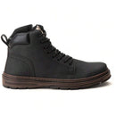 Bota Masculino Preta Couro Anatomic Boston
