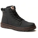 Bota Masculino Preta Couro Anatomic Boston