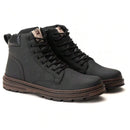 Bota Masculino Preta Couro Anatomic Boston