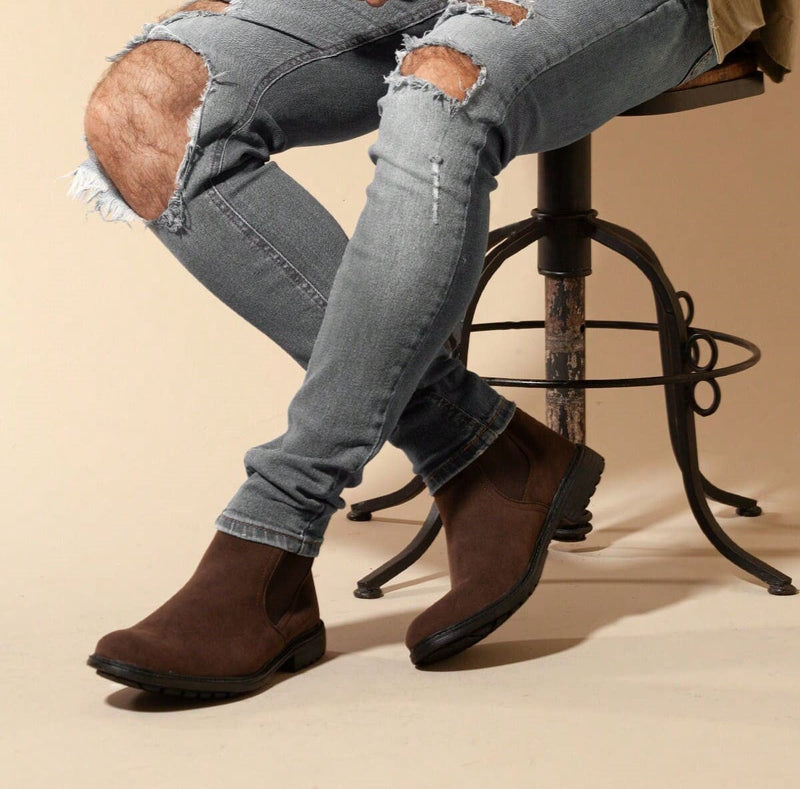 Bota Chelsea Masculina Para Trabalho Clássica