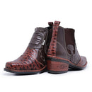 Bota Masculina Country Texana Couro Legítimo