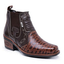 Bota Masculina Country Texana Couro Legítimo
