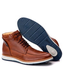 Bota Masculina Couro Casual Titan