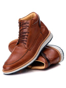 Bota Masculina Couro Casual Titan