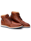 Bota Masculina Couro Casual Titan