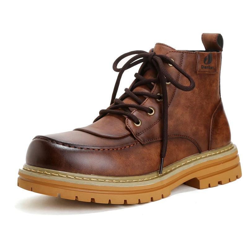 Bota Masculina Couro Marrom Viego