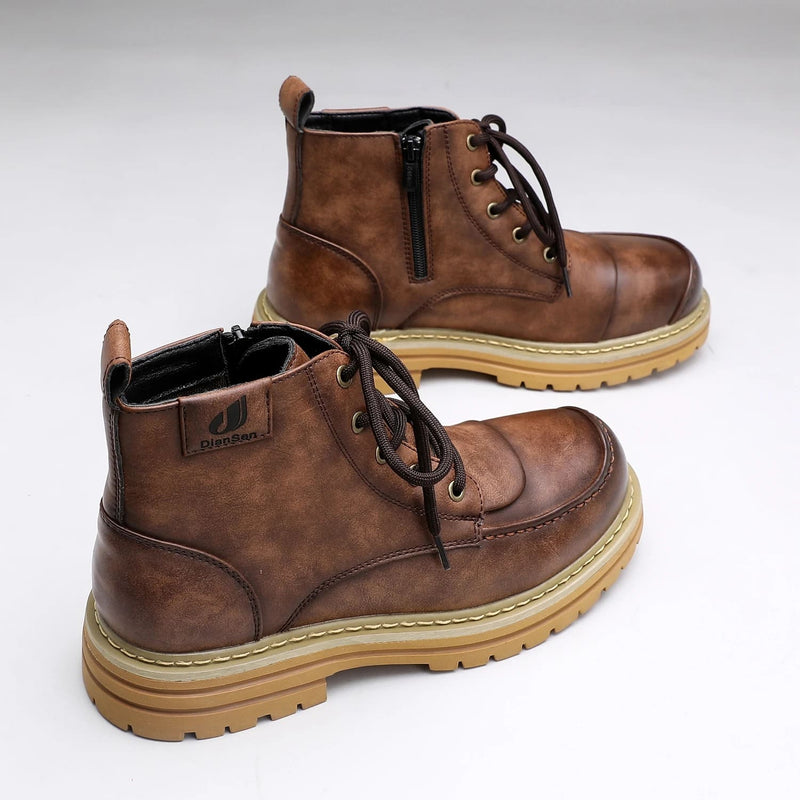 Bota Masculina Couro Marrom Viego
