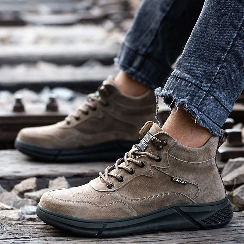 Bota Masculina Couro Modelo Orto