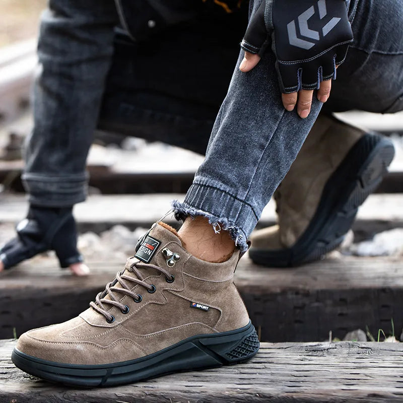 Bota Masculina Couro Modelo Orto