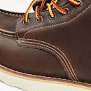 Bota Masculina de Couro Moc Toe Vintage