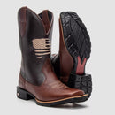 Bota Texana Masculina Country em Couro - Texas