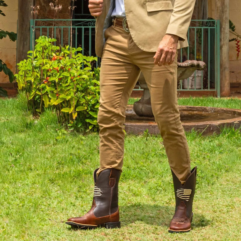 Bota Texana Masculina Country em Couro - Texas