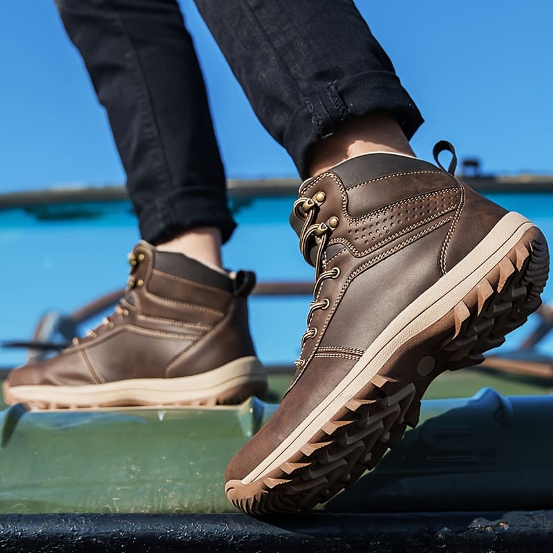 Bota Adventure Masculino Couro Resistente Terrier